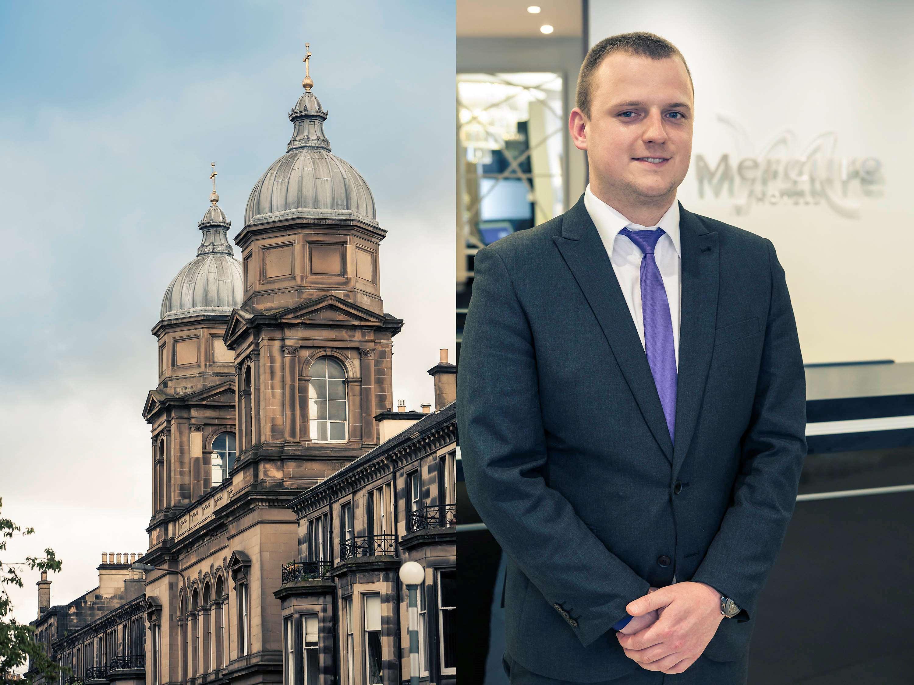 Mercure Edinburgh Haymarket Hotel Exterior photo